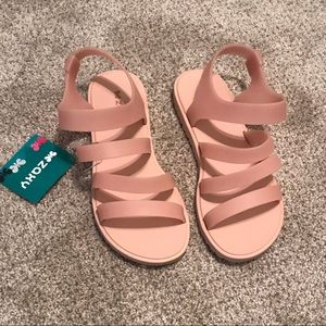 Zaxy Jelly Sandals NWT